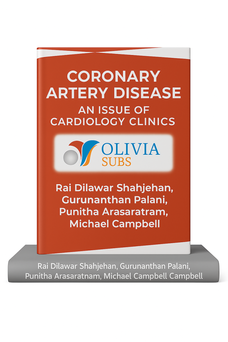 Coronary artrey disease an issue of cardiology clinics