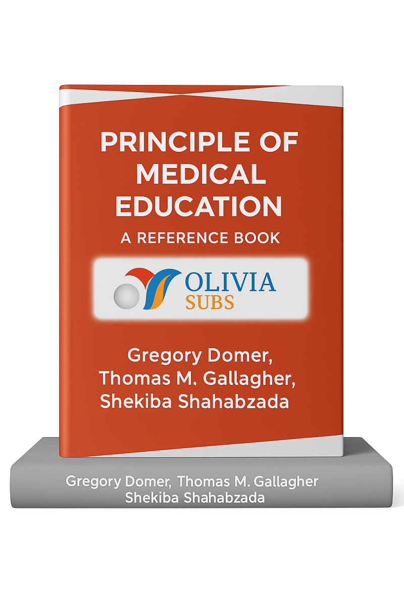 PRINCIPLE OF MEDICAL EDUCATION AREFERENCE BOOK